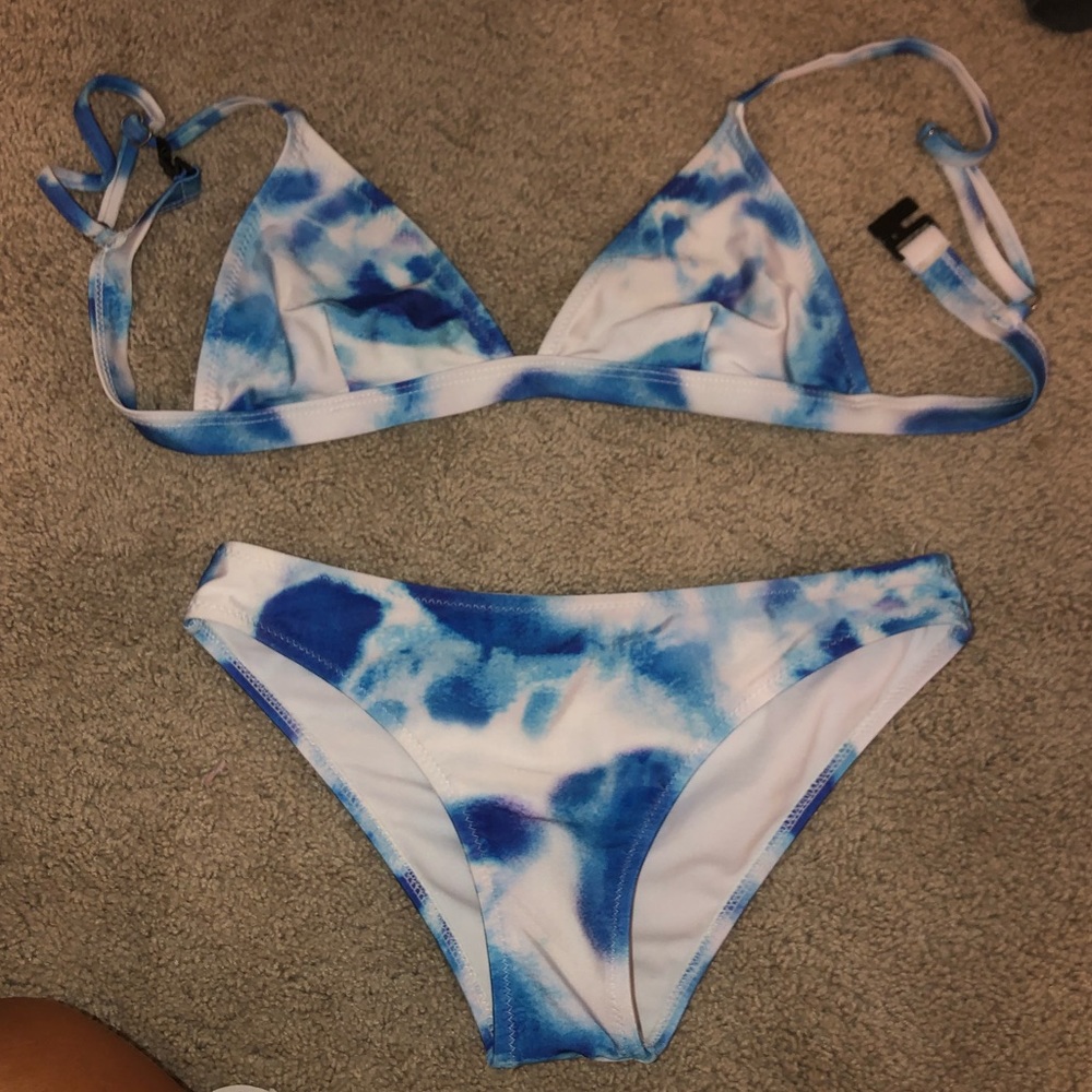 tie dye bikini